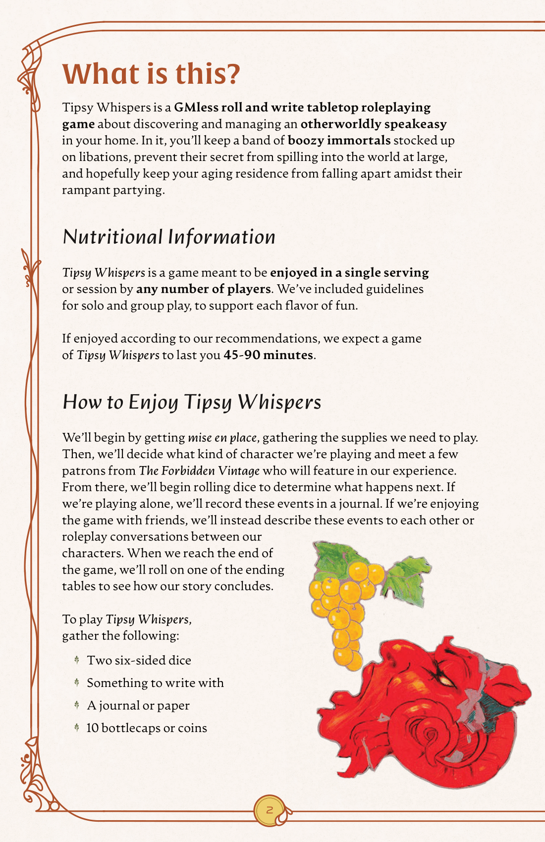 Tipsy Whispers (PDF)