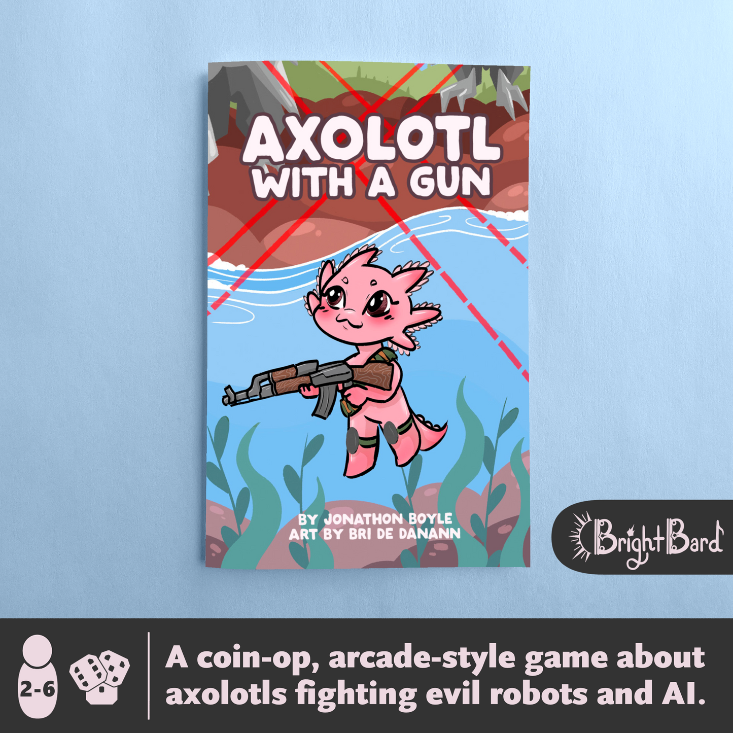Axolotl with a Gun