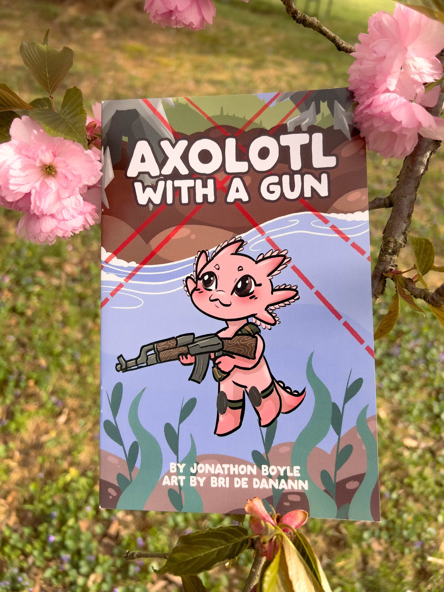 Axolotl with a Gun