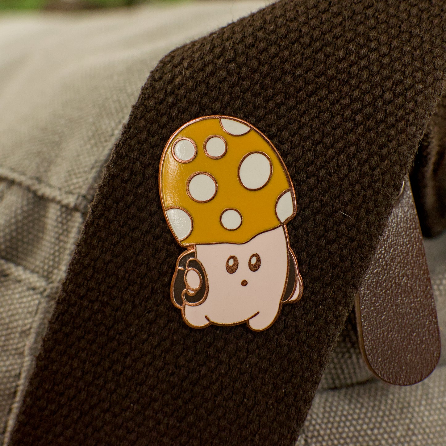 Adventure Mushie Enamel Pins