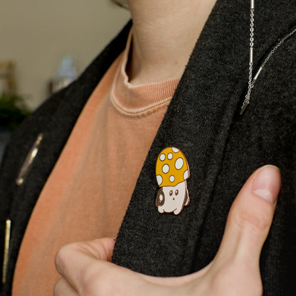 Adventure Mushie Enamel Pins