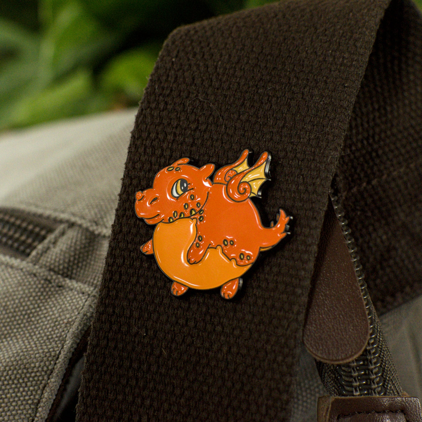 Draconic Familiar Enamel Pins