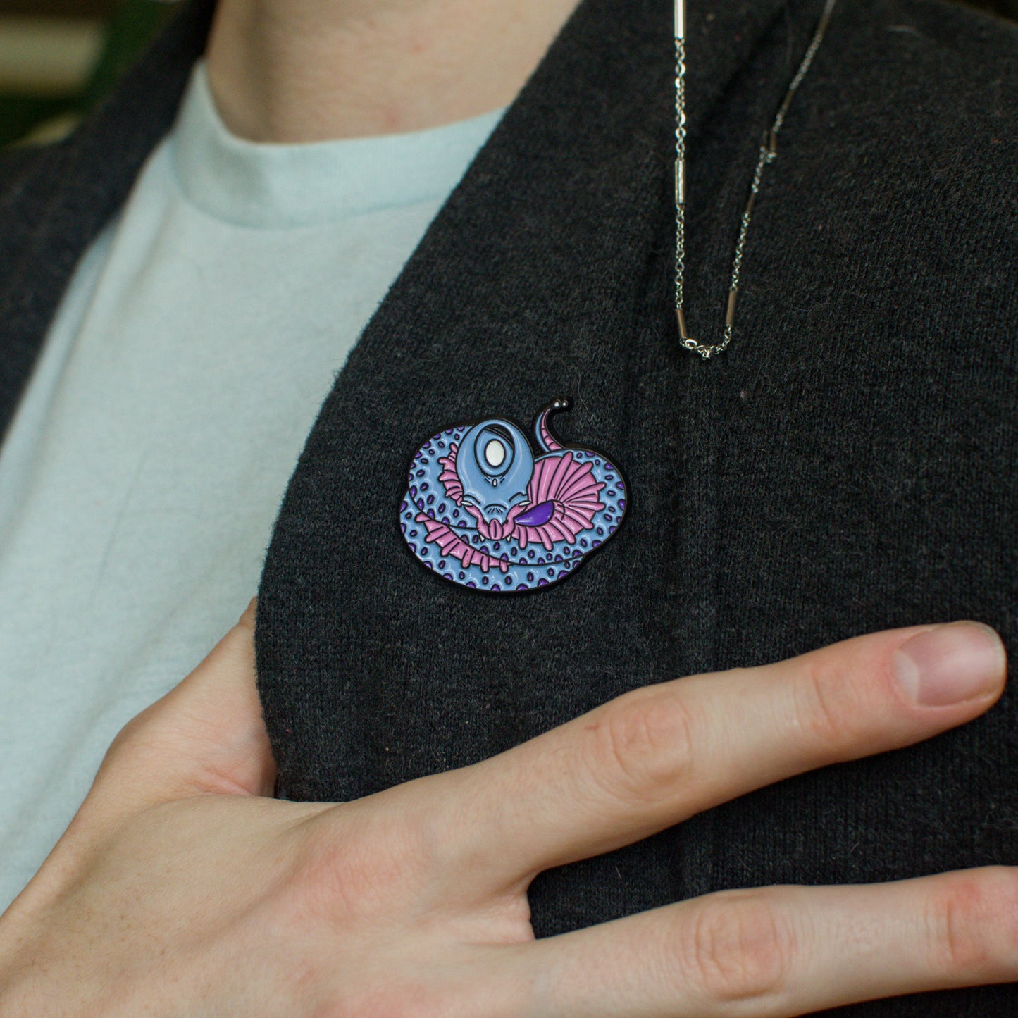 Draconic Familiar Enamel Pins