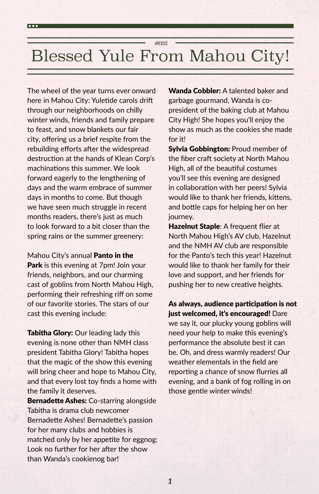 Trash to Treasure: Panic at the Panto