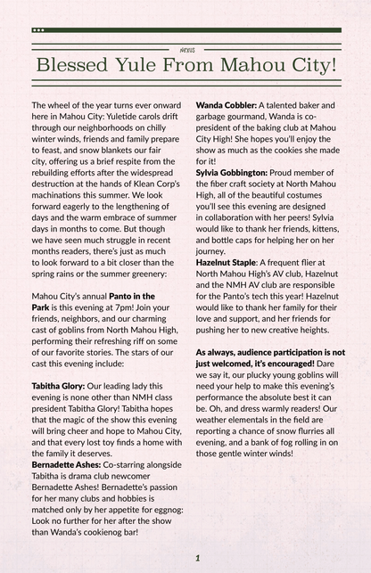 Trash to Treasure: Panic at the Panto