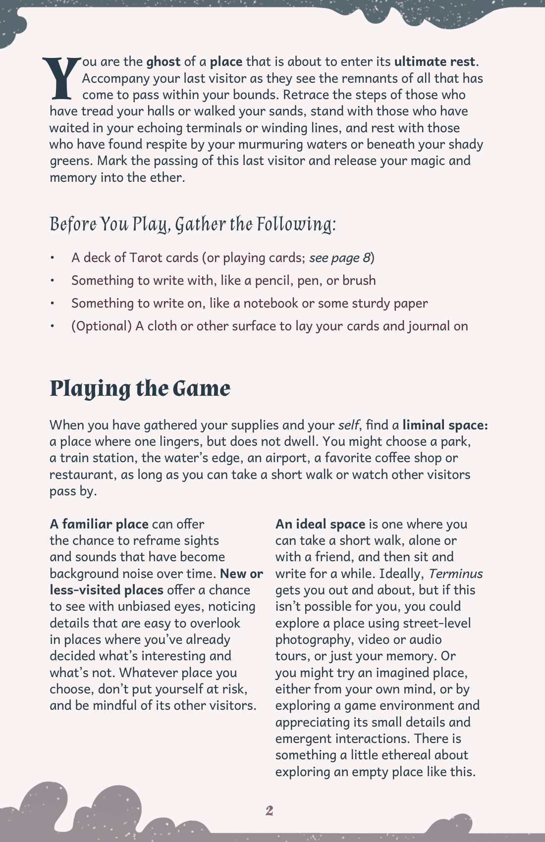 Terminus (PDF)